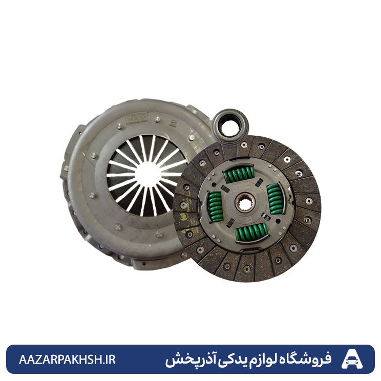 کیت کلاج(با بلبرینگ بدون شاخکR2) رانا، پژو 405 TU5، پژو پارسTU5، GISPپژو 206 TU5-(مدل های 90 تا 96) TU5-GISP
