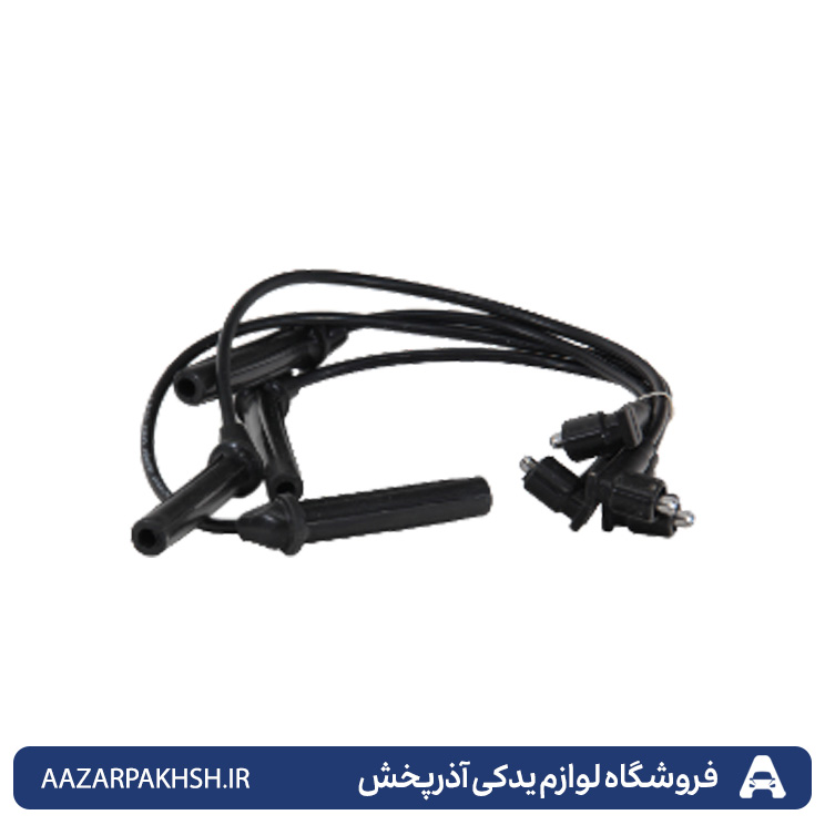 وایر شمع سیلیکونی تیبا  بنزین سوز گاز سوز  جهان پارت