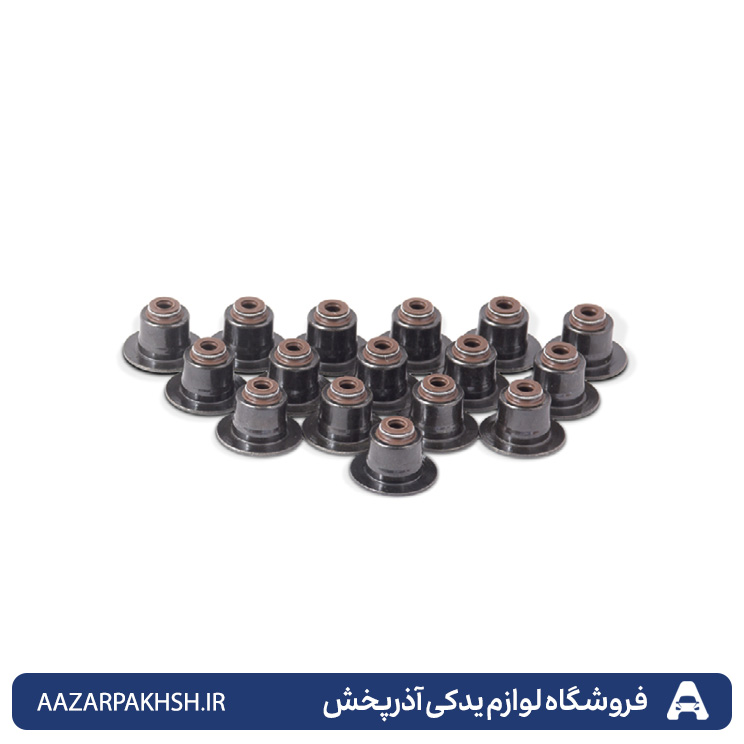 لاستیک ساق سوپاپ سمند(وایتون دست16عددی)EF7-دوستان