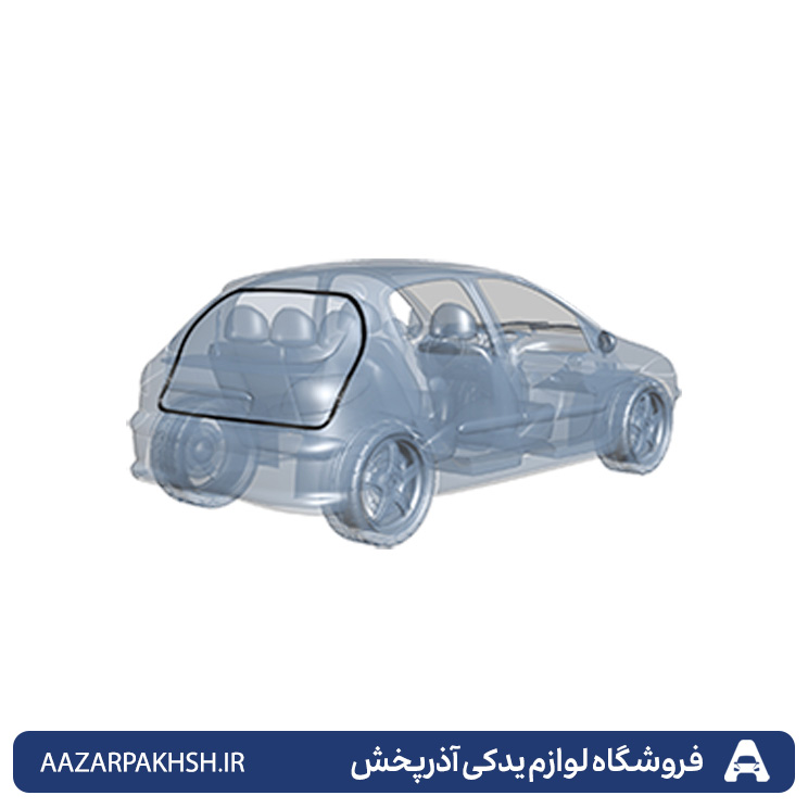 نوار دور صندوق عقب پژو 206 GISP