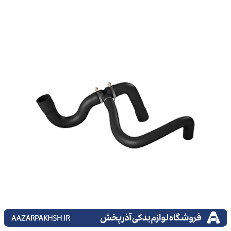 مجموعه شیلنگ(جنت)خروجی بخاری پژو 206 تیپ 2 - 3 TU3 سه تیکه-GISP