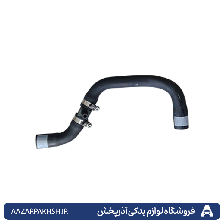 شیلنگ(جنت)ورودی اب رادیاتور بخاری کوتاه گازسوز پژو 405 و پارس و سمند XU7-GISP