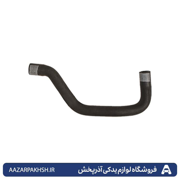 شیلنگ(جنت)ورودی آب رادیاتور بخاری کوتاه پژو 405 و پارس و سمند XU7 GISP