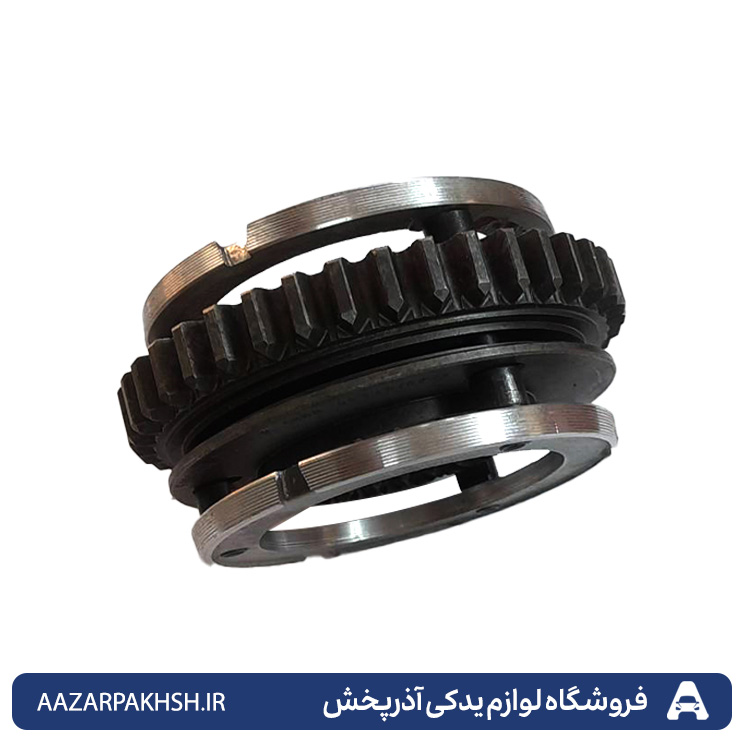 کشویی کامل دنده 1 و 2 گیربکس پژو 405 و پارس و سمند و سمندملی و دنا و سورن  GISP