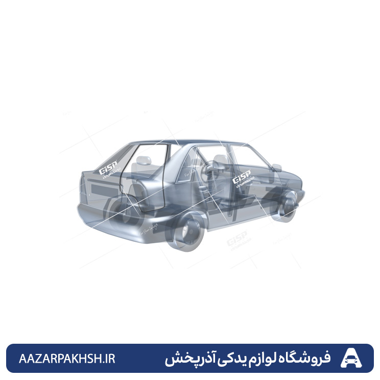 نوار دور درب عقب چپ پراید -GISP